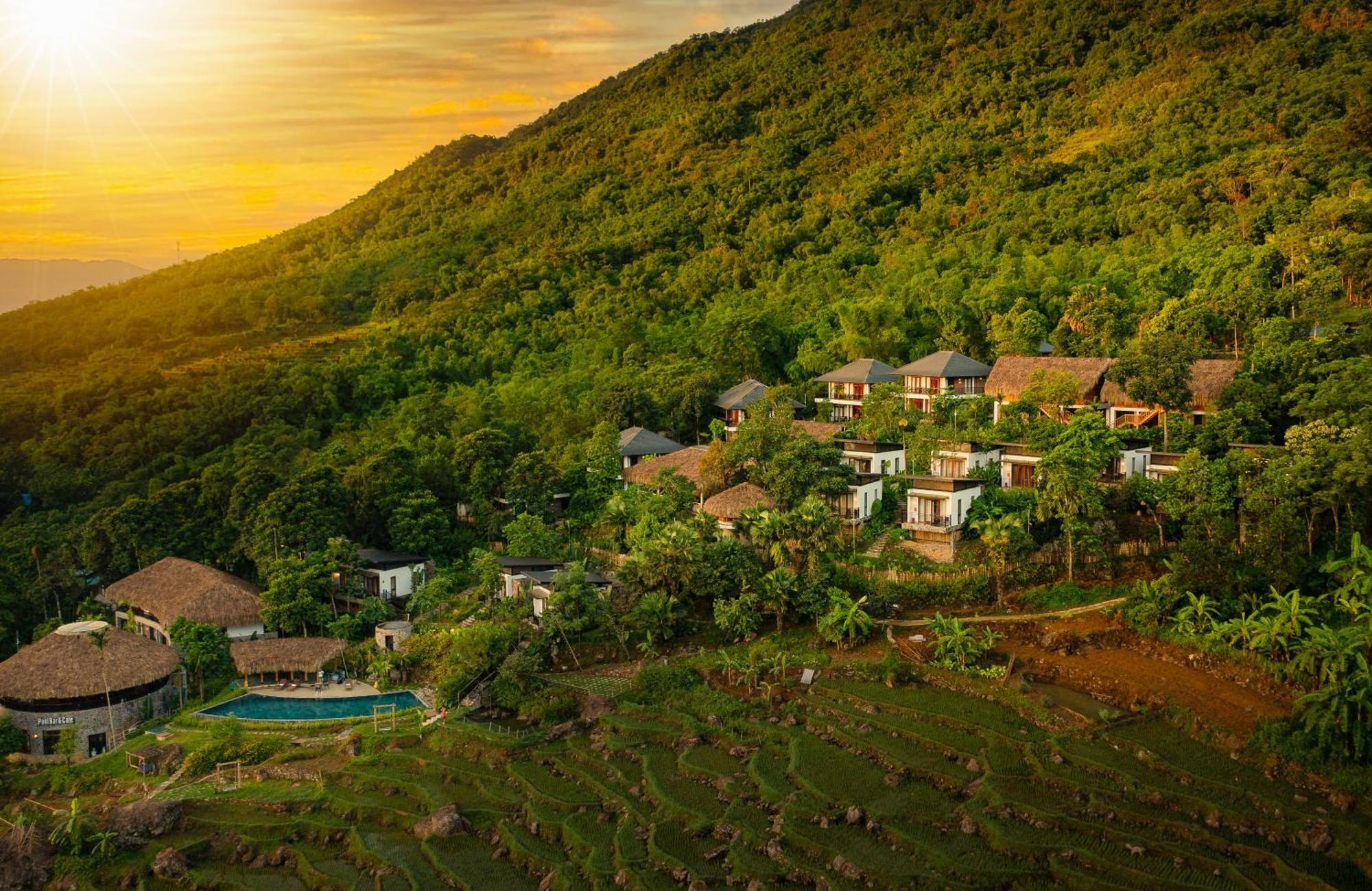 Hotel Pu Luong Bocbandi Retreat Exterior foto